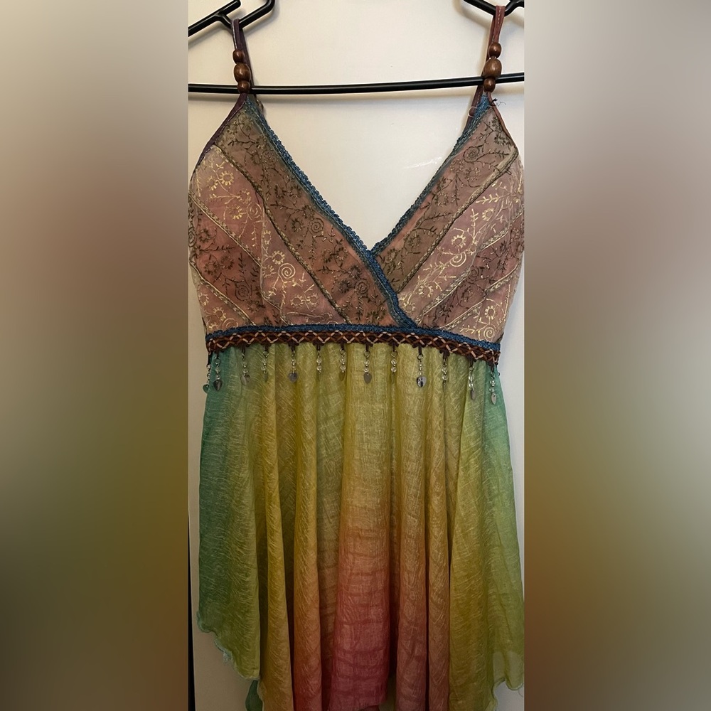 Multi-colored Tank Top-S